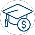 Icon for FOCUSED
&nbsp;
Career-focused programs with specialized tracks
