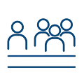 Icon for 100%
&nbsp;
of classes are taught by psychology professional who have relevant field expereince
